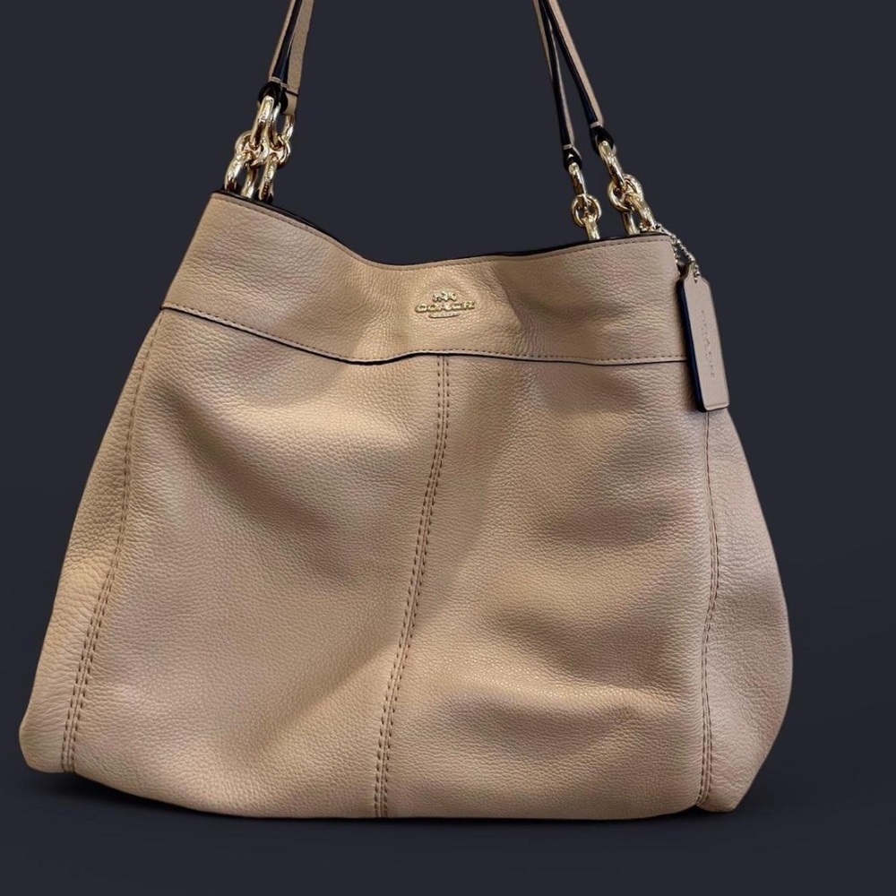 Coach Lexy Bag in Almond